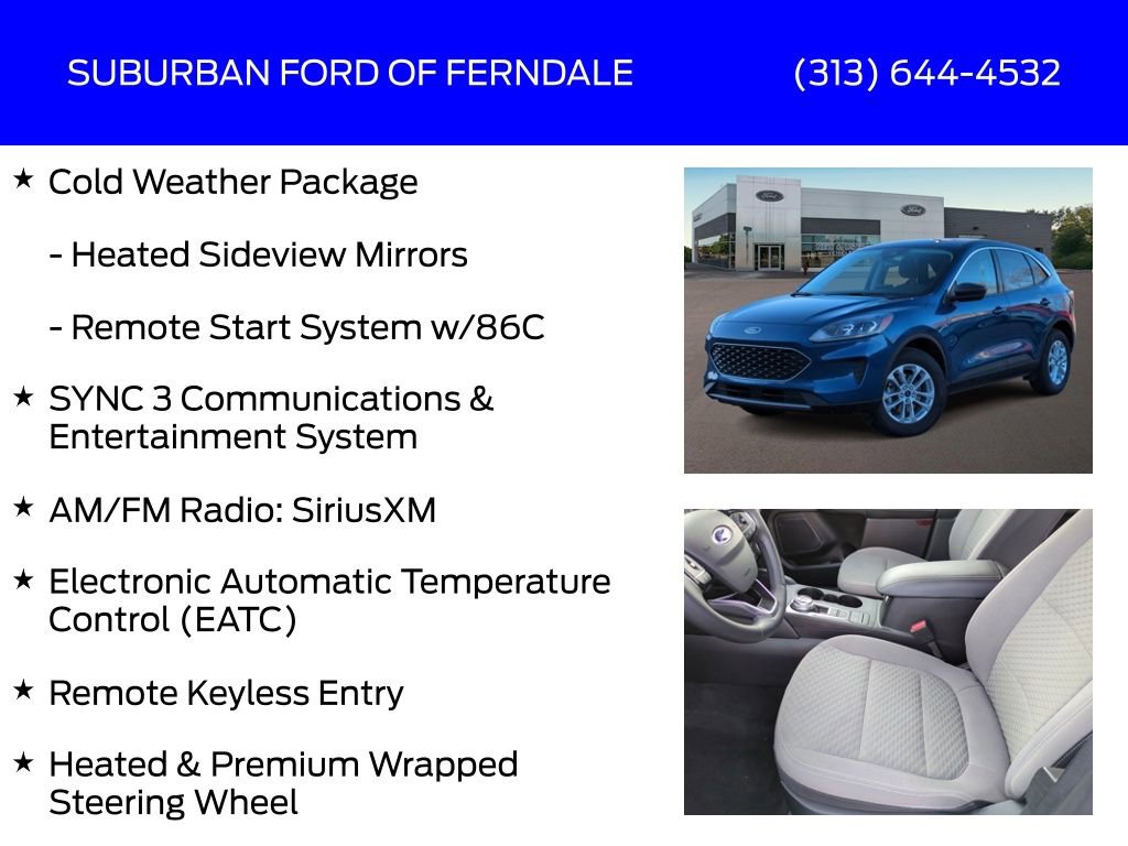 Used 2022 Ford Escape SE w/ Cold Weather Package image 9