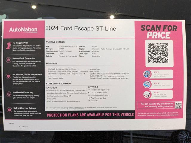 Used 2024 Ford Escape ST-Line image 21