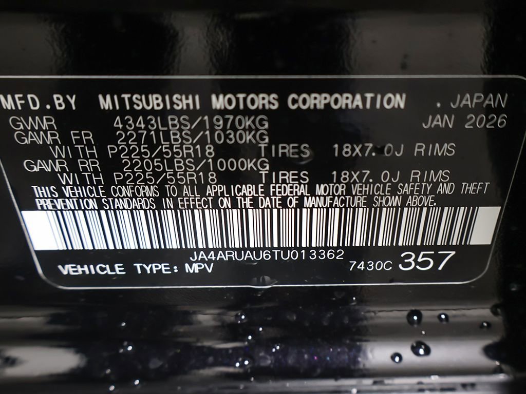 New 2026 Mitsubishi Outlander Sport ES image 42