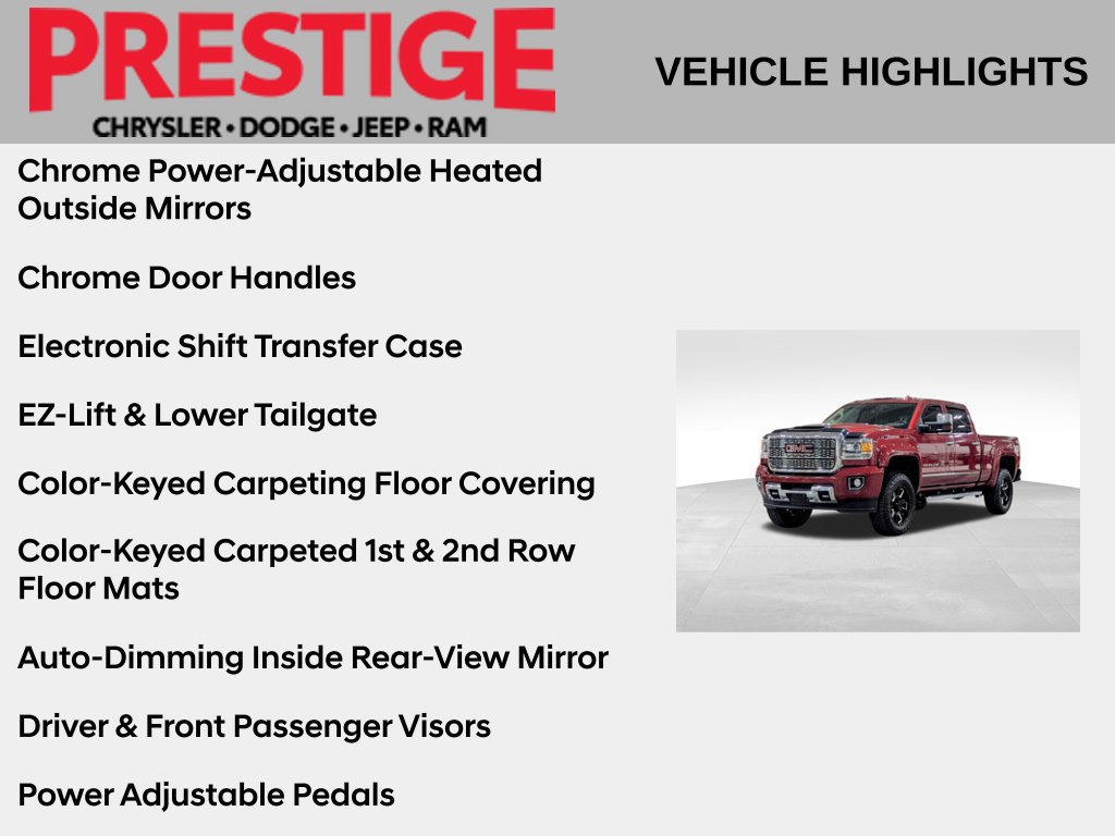 Used 2018 GMC Sierra 3500 Denali w/ Duramax Plus Package AWD/4WD image 10
