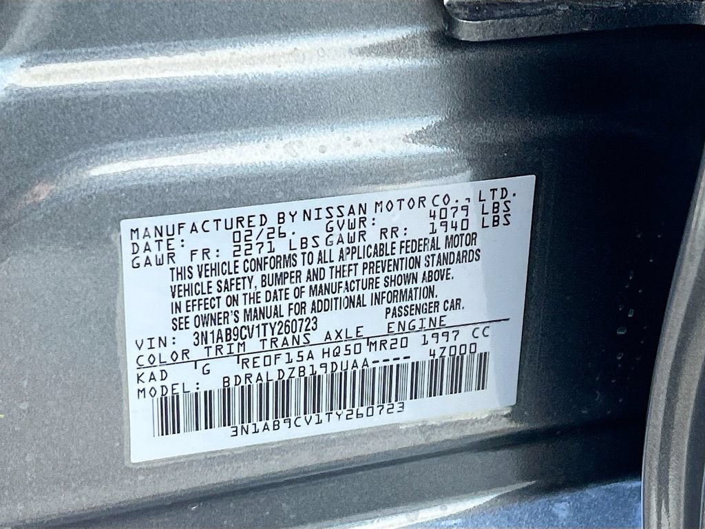 New 2026 Nissan Sentra SV w/ Floor Mat Package FWD image 29
