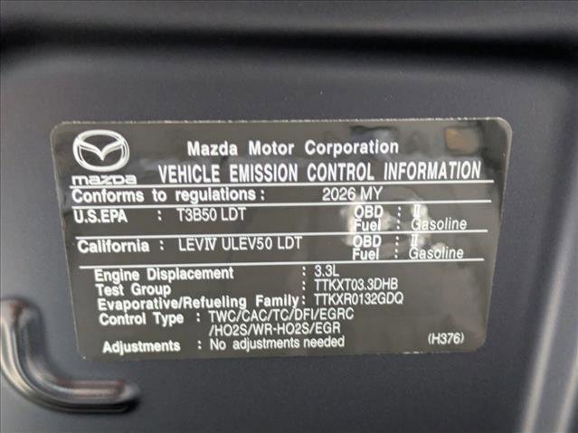 New 2026 MAZDA CX-90 3.3 Turbo w/ Premium Sport Pkg image 17