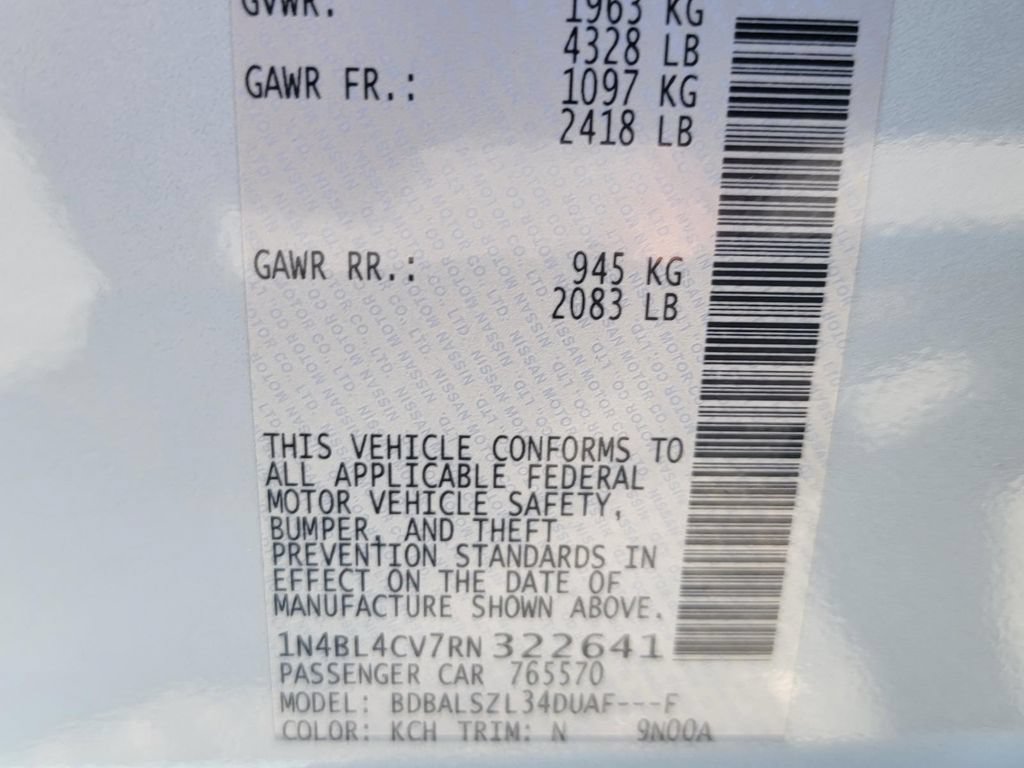 Used 2024 Nissan Altima 2.5 SR w/ SR Premium Package FWD image 39