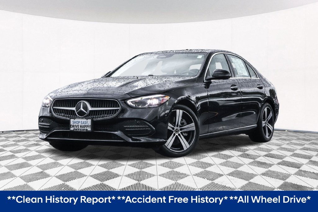 Used 2025 Mercedes-Benz C 300 4MATIC Sedan image 2