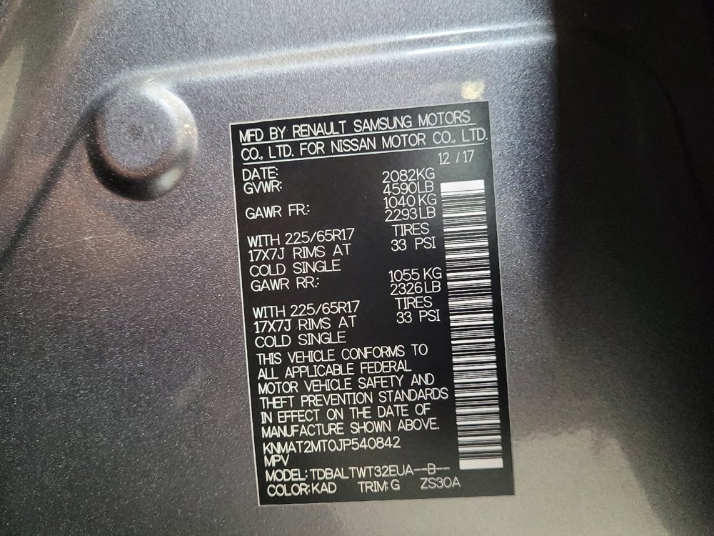 Used 2018 Nissan Rogue SV w/ Premium Package FWD image 33