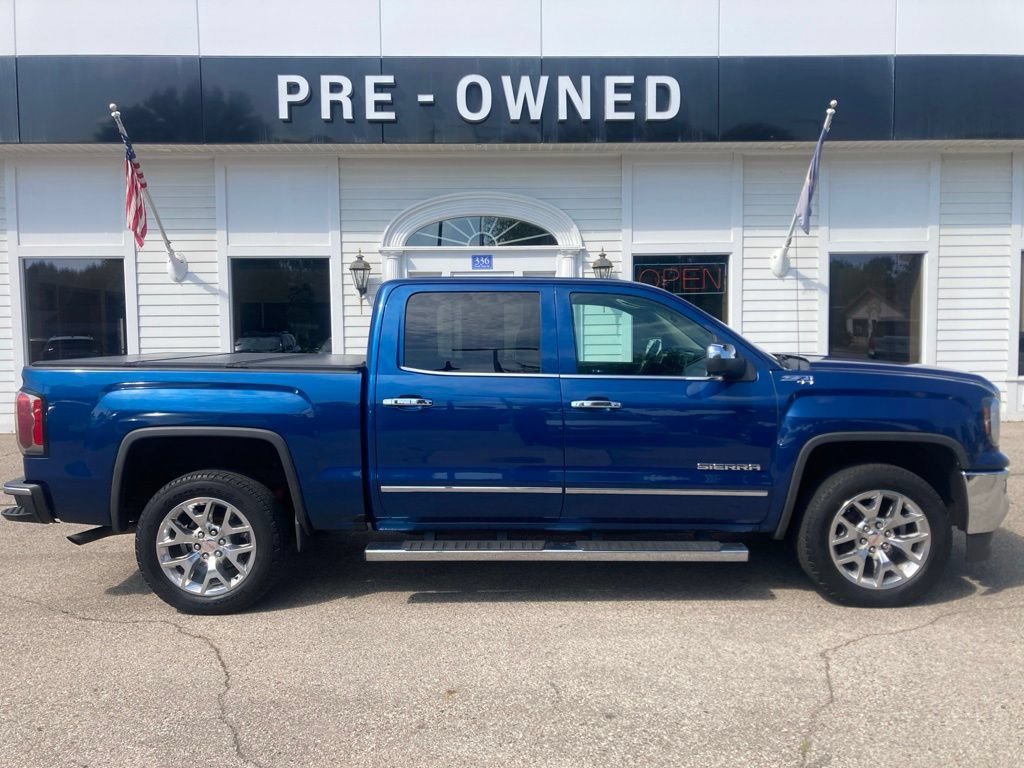 Certified 2017 GMC Sierra 1500 SLT w/ SLT Premium Package AWD/4WD image 4