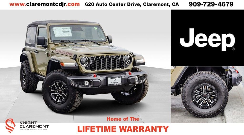 New 2025 Jeep Wrangler Rubicon
