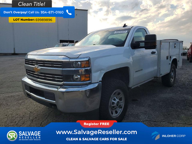 Used 2016 Chevrolet Silverado 3500 W/T AWD/4WD image 1