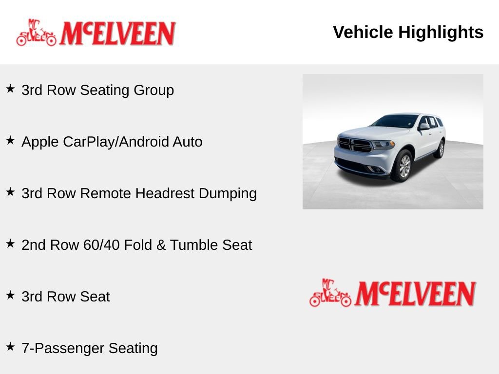 Used 2019 Dodge Durango SXT w/ 3rd Row Seating Group image 6