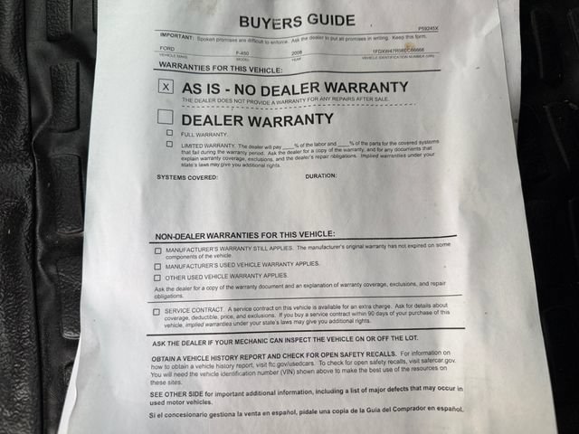 Used 2008 Ford F450 XL AWD/4WD image 46