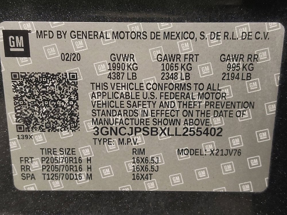 Used 2020 Chevrolet Trax LT w/ LT Convenience Package image 33