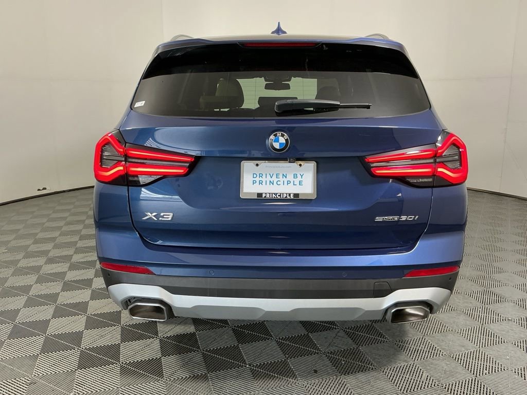 Certified 2022 BMW X3 sDrive30i w/ Convenience Package RWD image 6