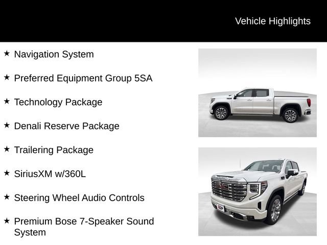 Certified 2024 GMC Sierra 1500 Denali w/ Denali Reserve Package image 3