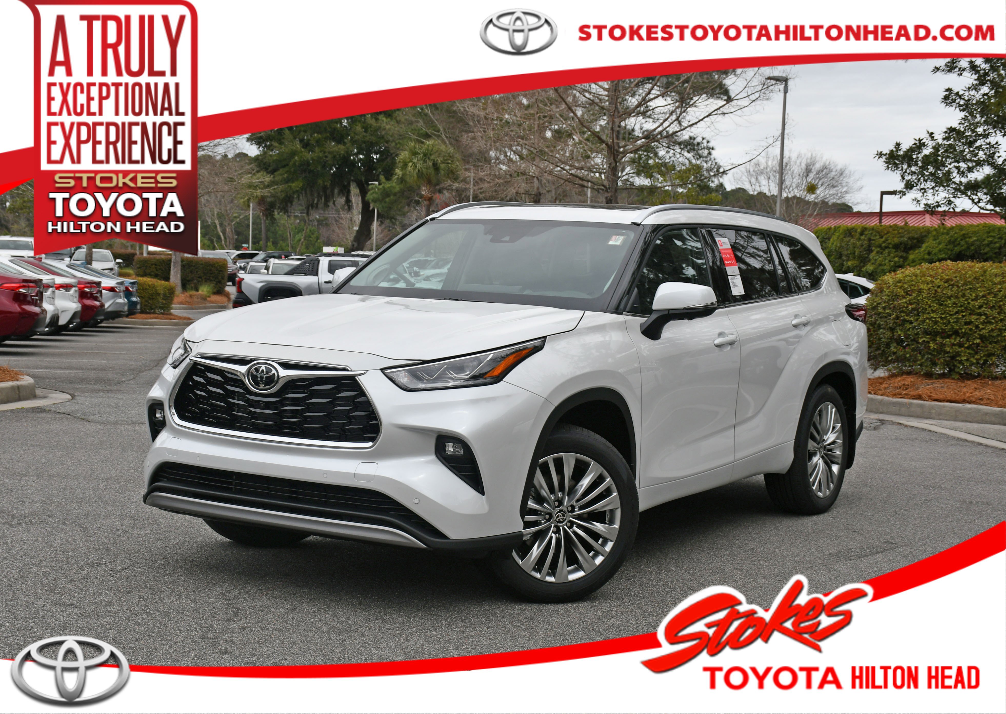 New 2026 Toyota Highlander Platinum