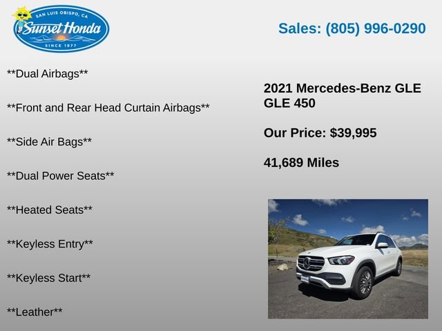 Used 2021 Mercedes-Benz GLE 450 4MATIC image 9
