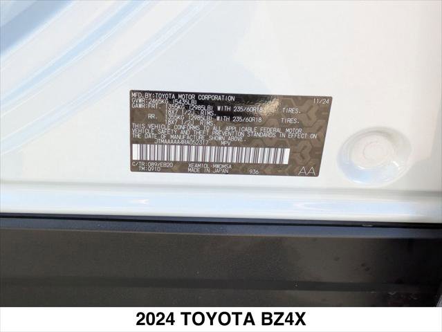 Used 2024 Toyota bZ4X XLE image 29