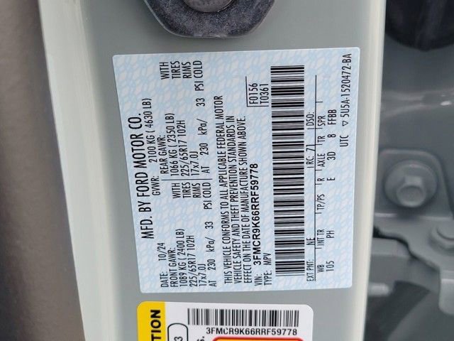 Used 2024 Ford Bronco Sport Free Wheeling image 16