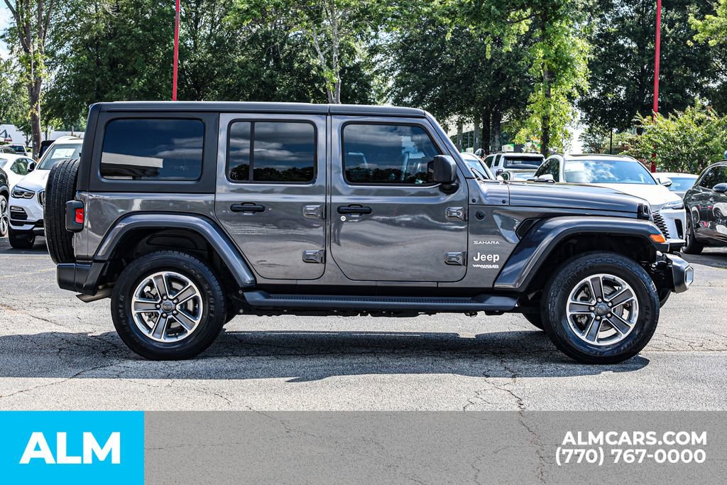 Used 2021 Jeep Wrangler Unlimited Sahara image 10