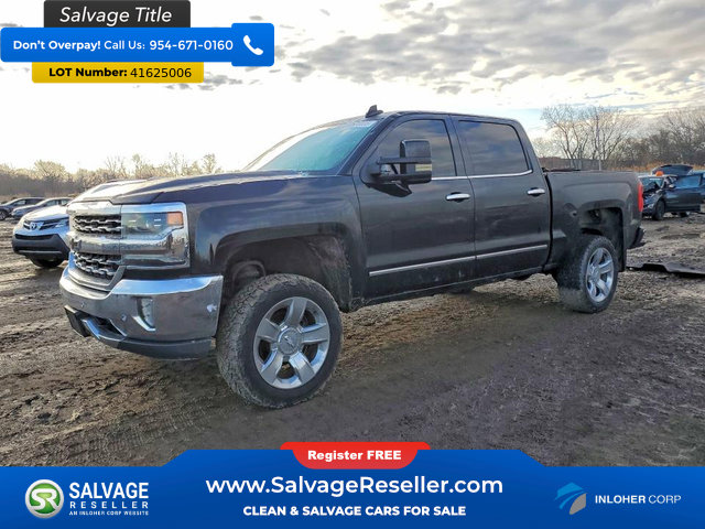 Used 2016 Chevrolet Silverado 1500 LTZ w/ LTZ Plus Package AWD/4WD image 1