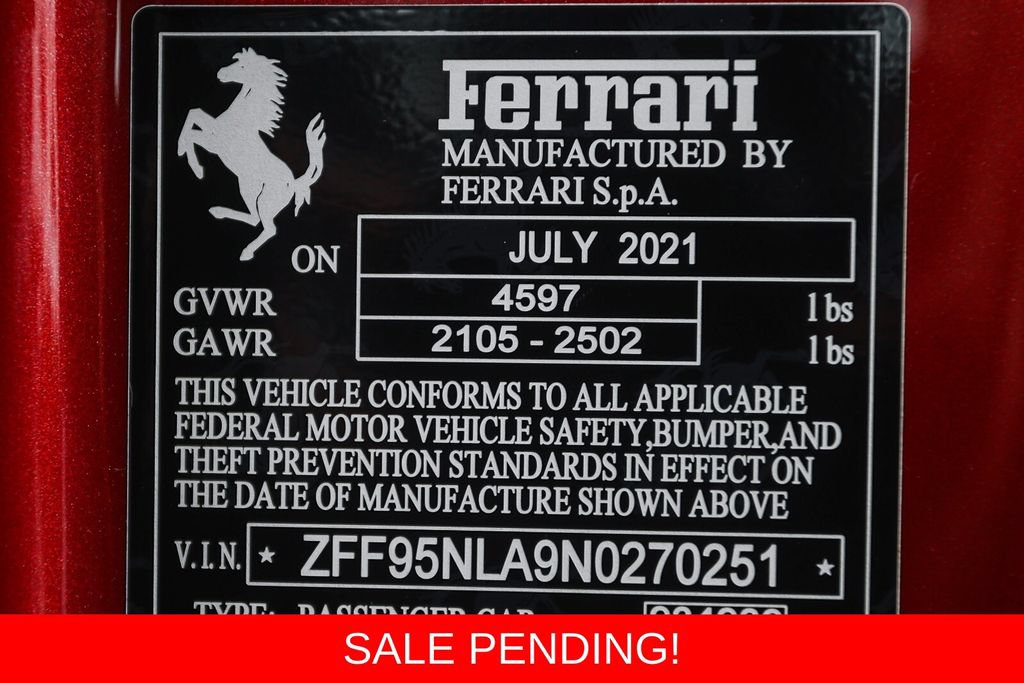 Certified 2022 Ferrari SF90 Stradale AWD/4WD image 56