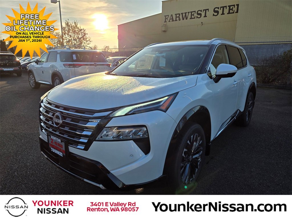New 2025 Nissan Rogue Platinum w/ Platinum Premium Package