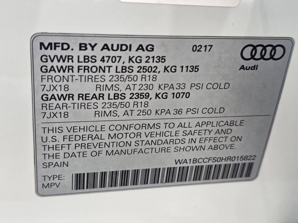 Used 2017 Audi Q3 2.0T Premium image 33