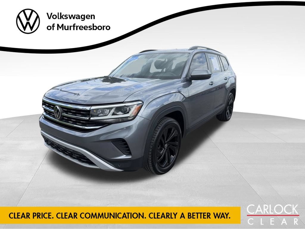 Certified 2023 Volkswagen Atlas SE w/ Panoramic Sunroof Package