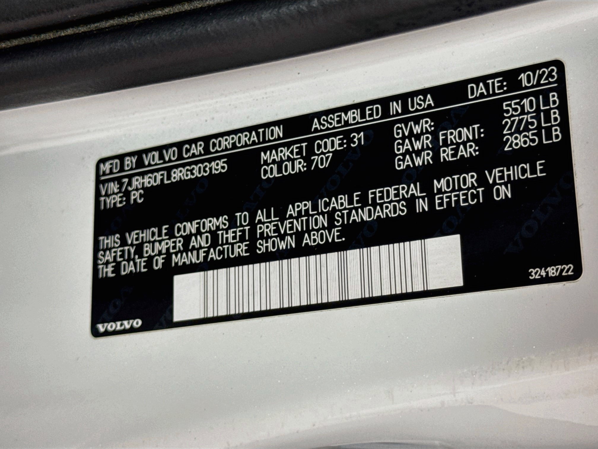 Used 2024 Volvo S60 T8 Plus w/ Climate Package AWD/4WD image 34