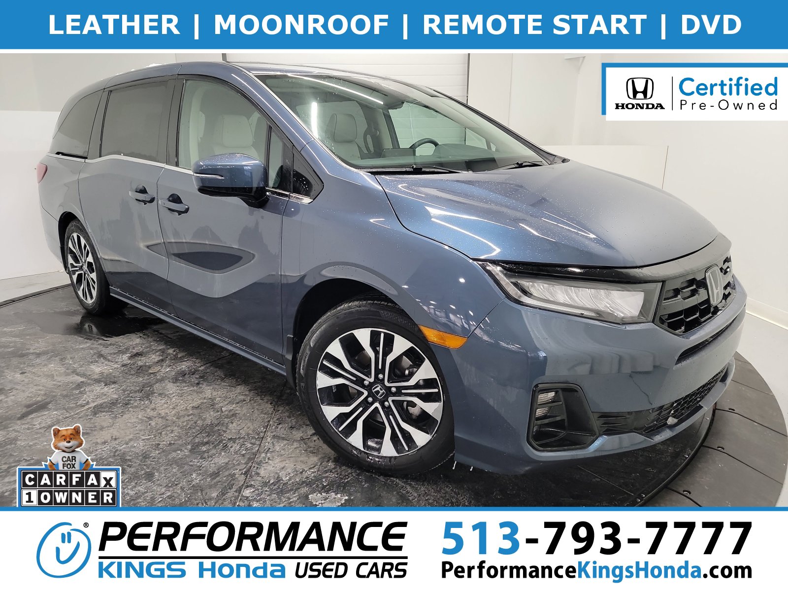 Certified 2025 Honda Odyssey Elite 360° Tour