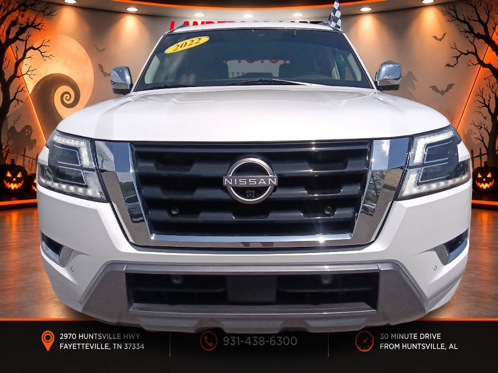 Used 2022 Nissan Armada Platinum w/ Captain's Chairs Package RWD image 8