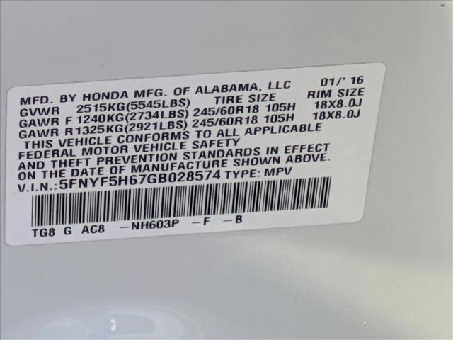 Used 2016 Honda Pilot EX-L image 25