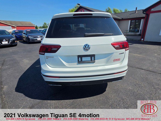 Used 2021 Volkswagen Tiguan SE R-Line AWD/4WD image 4