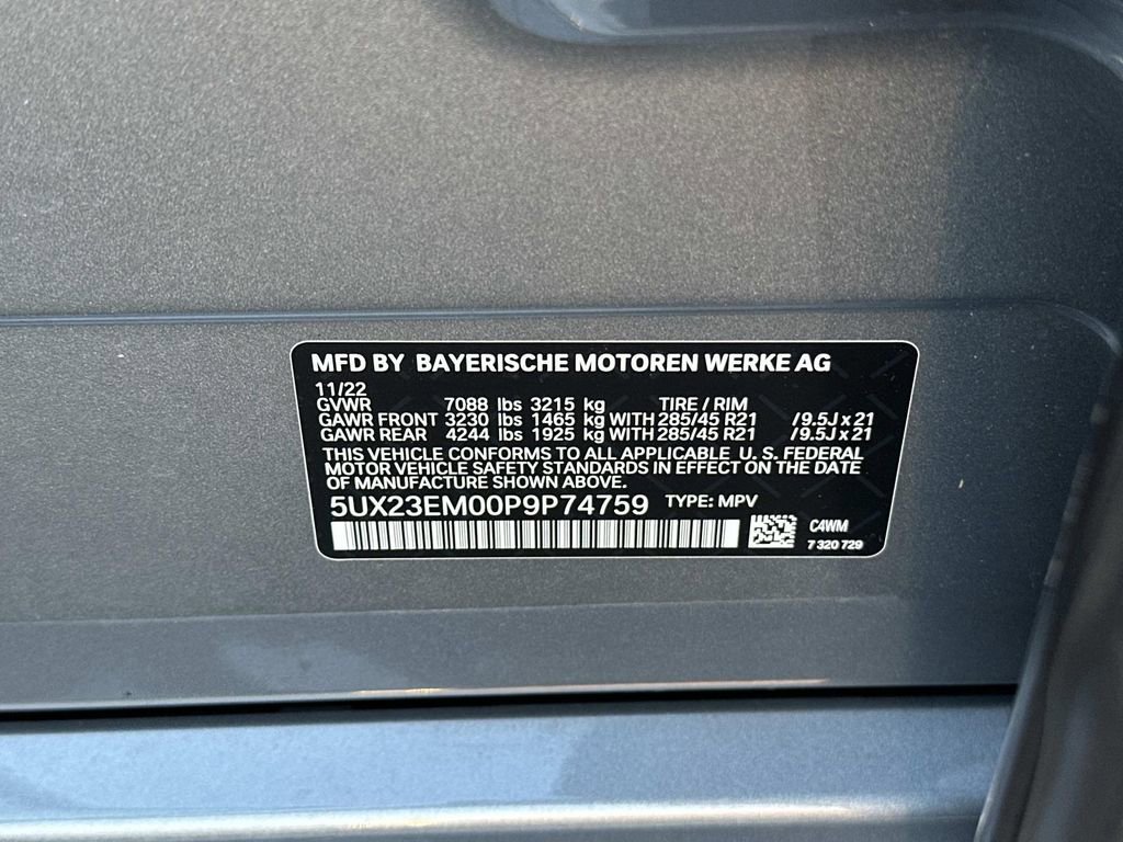 Used 2023 BMW X7 xDrive40i w/ Premium Package image 32