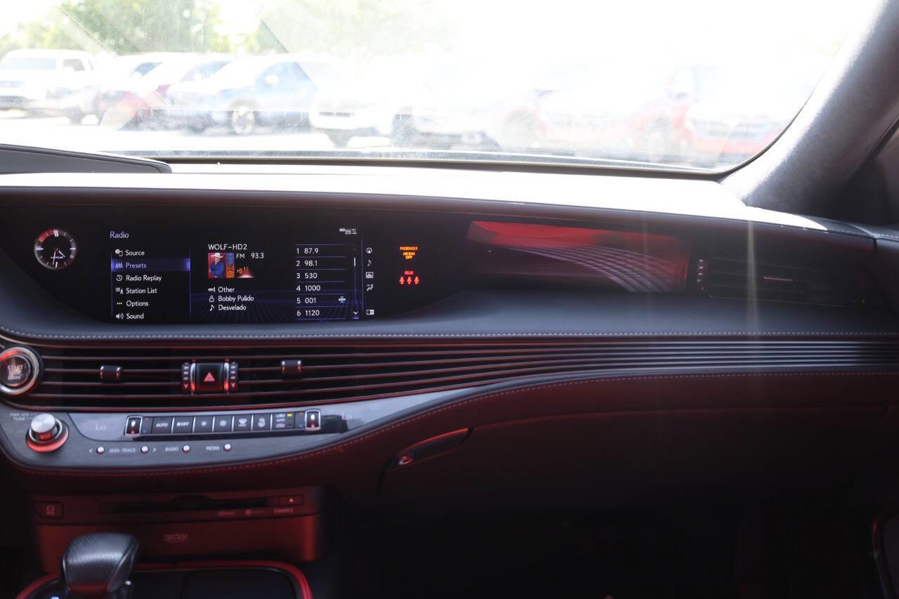 Used 2020 Lexus LS 500 F Sport w/ Performance Package RWD image 24