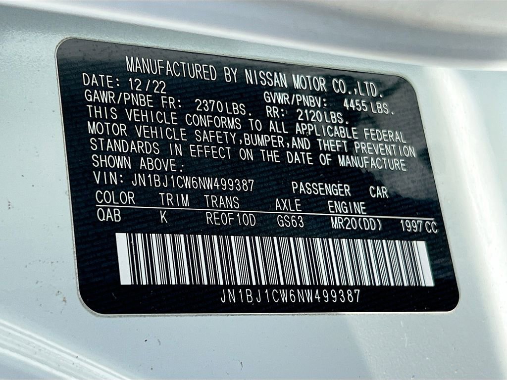 Used 2022 Nissan Rogue Sport SL image 29