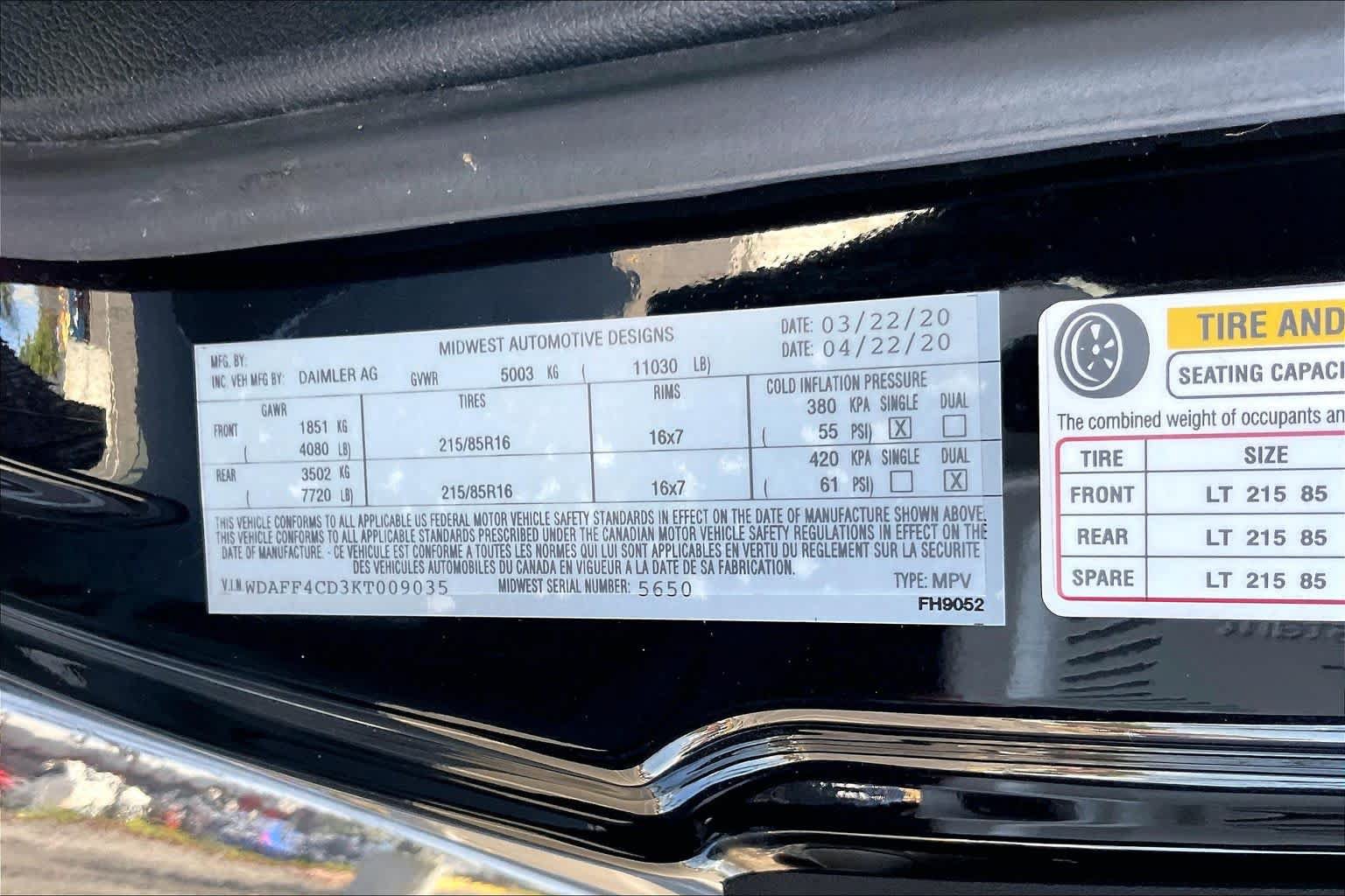 Used 2019 Mercedes-Benz Sprinter 4x4 170 image 33