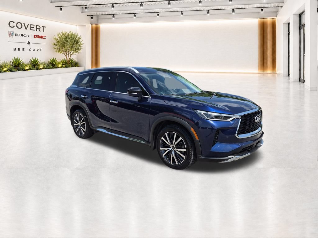 Used 2022 INFINITI QX60 Sensory w/ Cargo Package AWD/4WD image 1