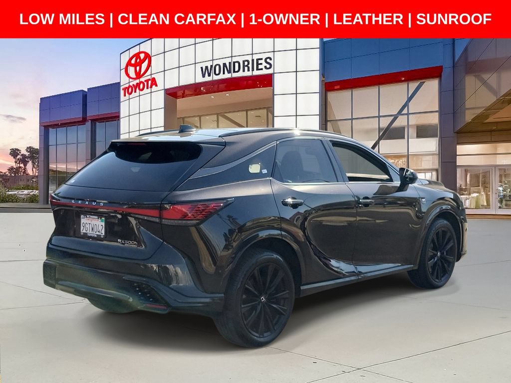 Used 2023 Lexus RX 500h F Sport w/ Cold Area Package AWD/4WD image 7