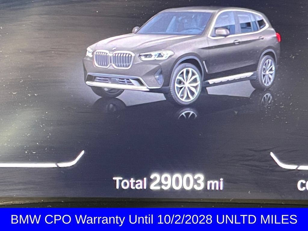 Used 2023 BMW X3 xDrive30i w/ Convenience Package w/ZPA AWD/4WD image 2