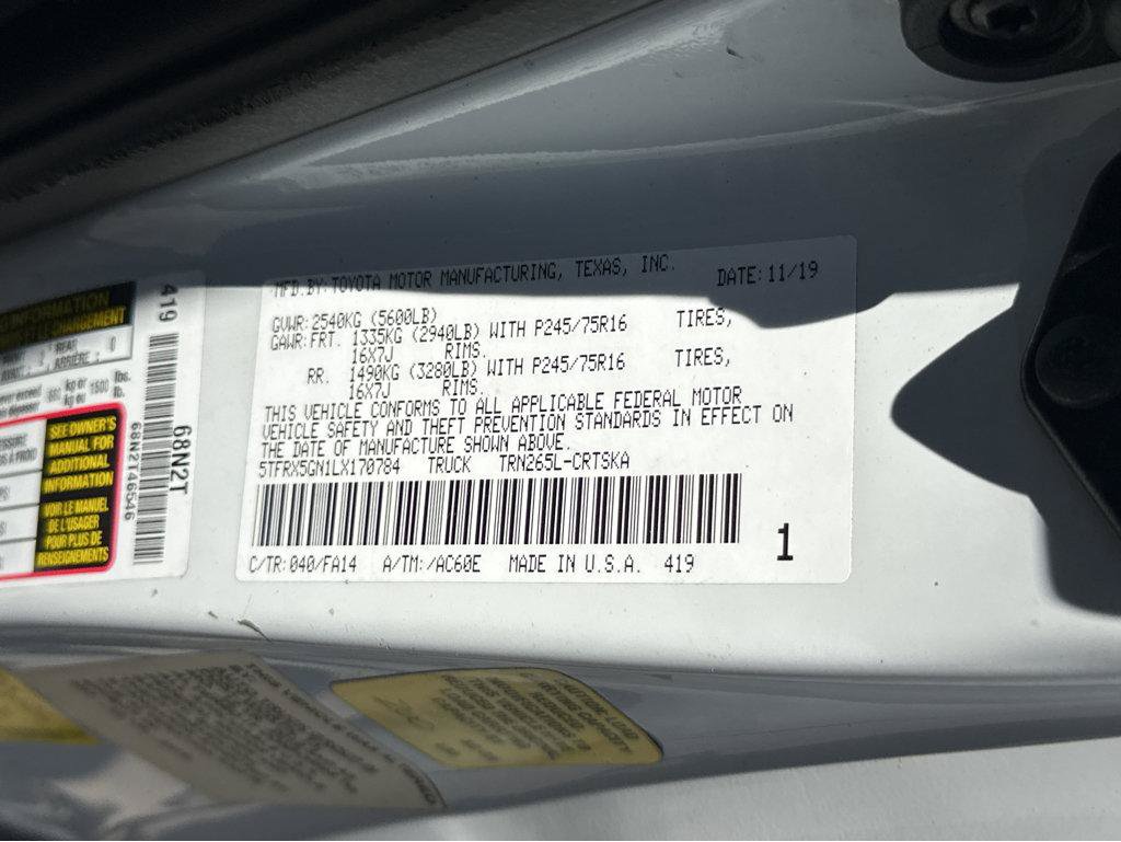 Used 2020 Toyota Tacoma SR RWD image 43