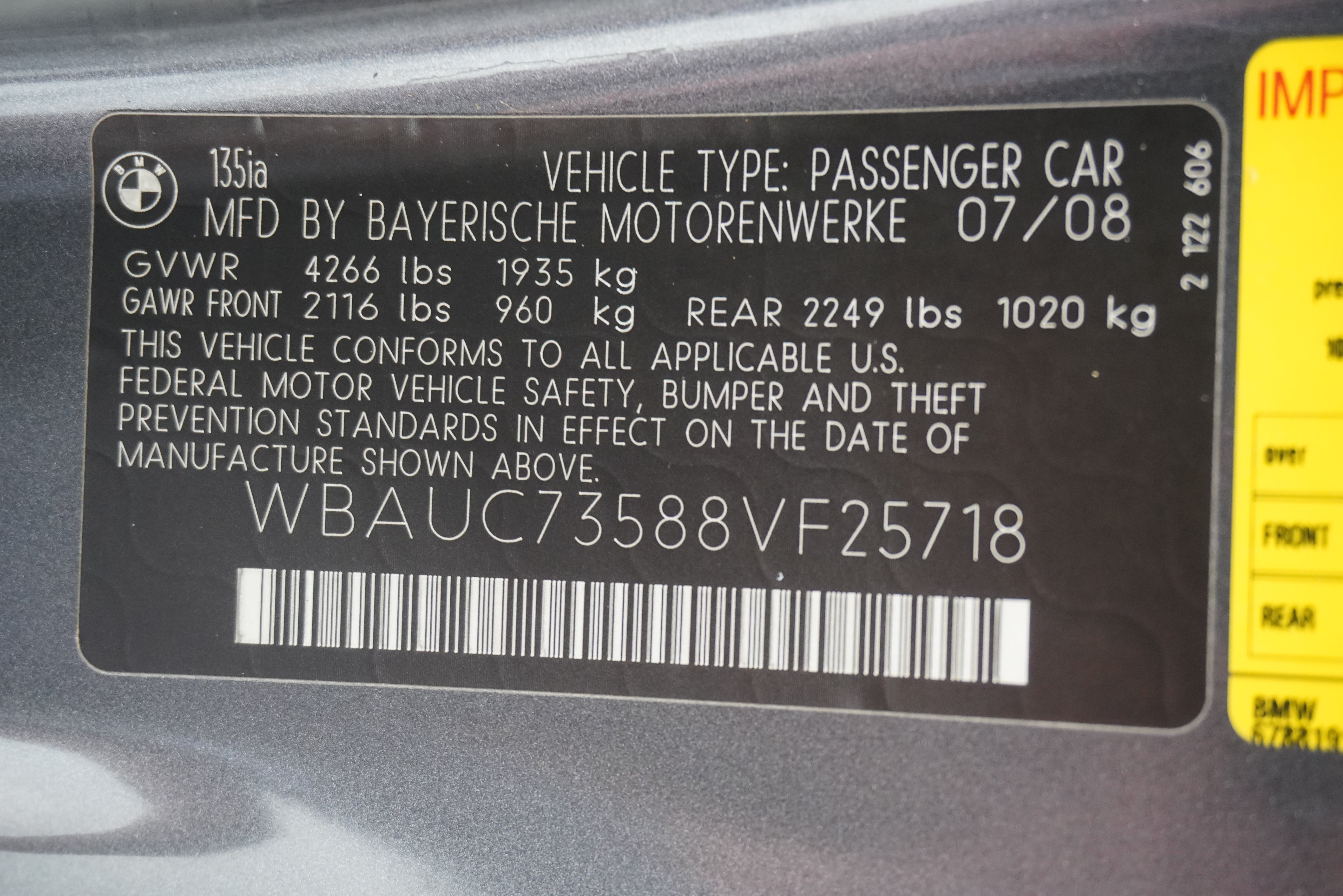 Used 2008 BMW 135i Coupe RWD image 29