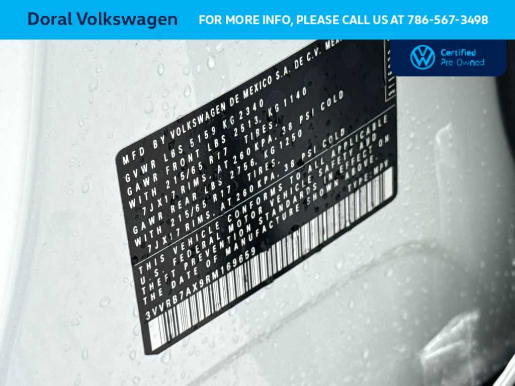 Certified 2024 Volkswagen Tiguan S FWD image 29
