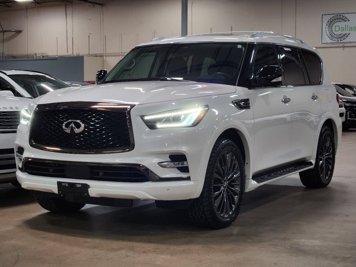 Used 2021 INFINITI QX80 Premium Select w/ Cargo Package RWD image 4