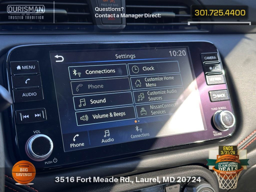 New 2025 Nissan Versa SR w/ Trunk Package image 22