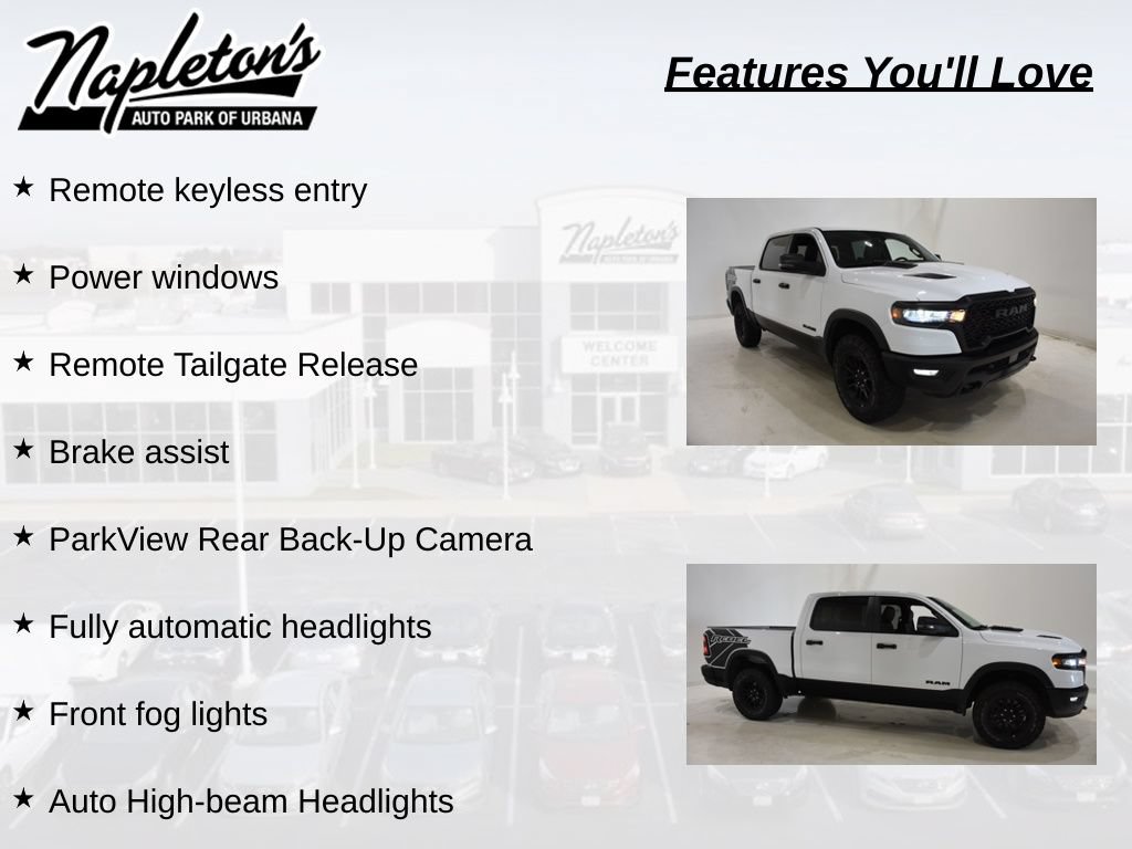 Used 2026 RAM 1500 Rebel w/ Rebel Level 1 Equipment Group AWD/4WD image 14