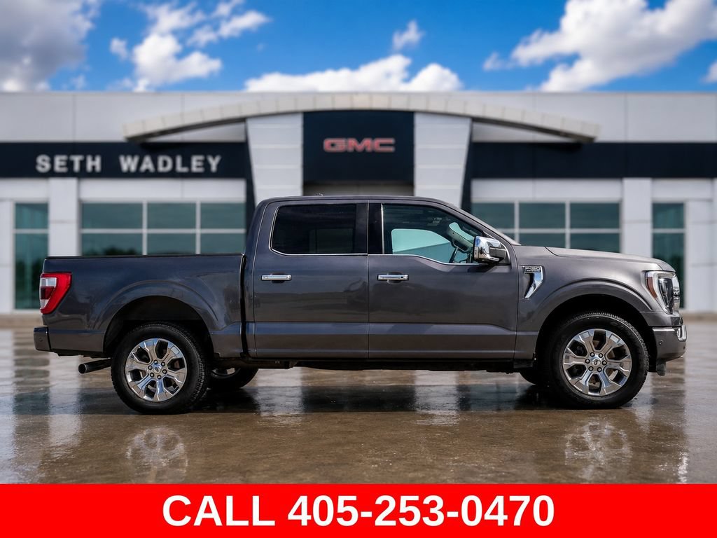 Used 2021 Ford F150 Platinum w/ Equipment Group 701A High AWD/4WD image 74