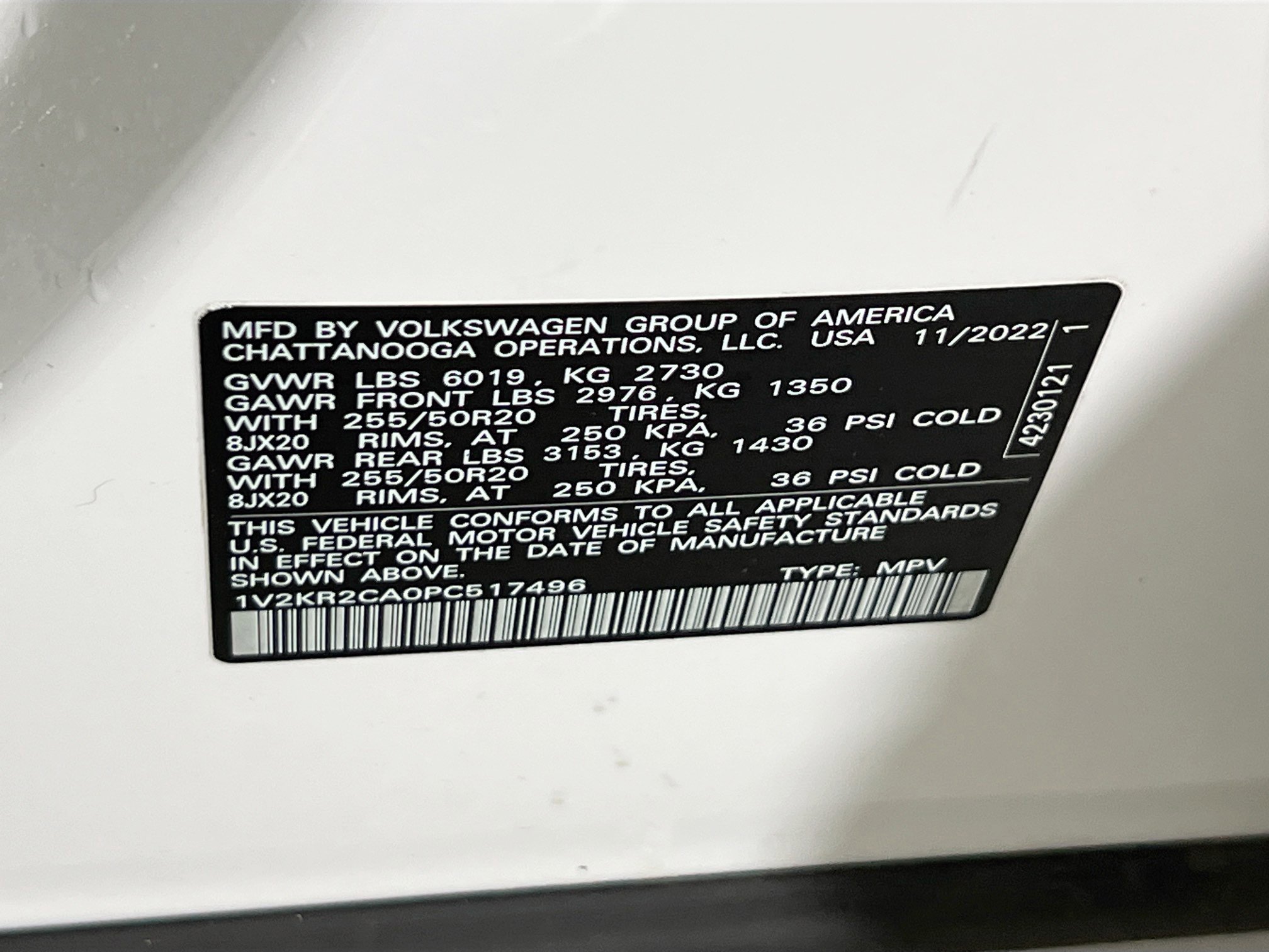 Used 2023 Volkswagen Atlas SE AWD/4WD image 33