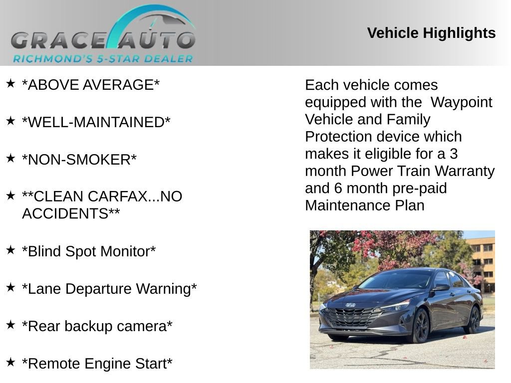 Used 2022 Hyundai Elantra SEL image 2