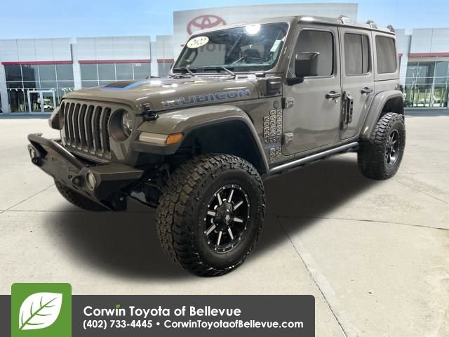 Used 2022 Jeep Wrangler Unlimited Rubicon 4xe w/ Cold Weather Group image 7