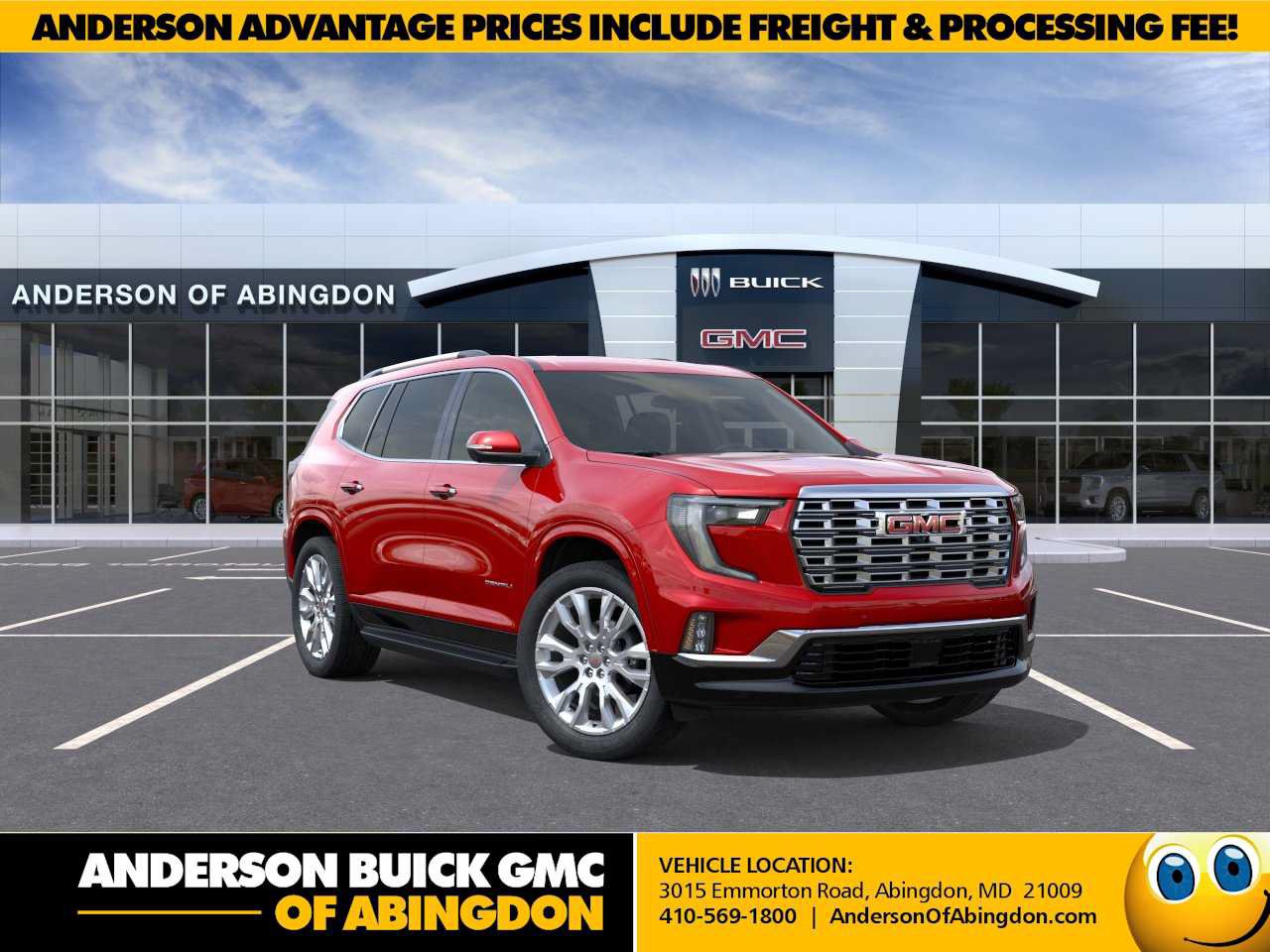 New 2027 GMC Acadia Denali
